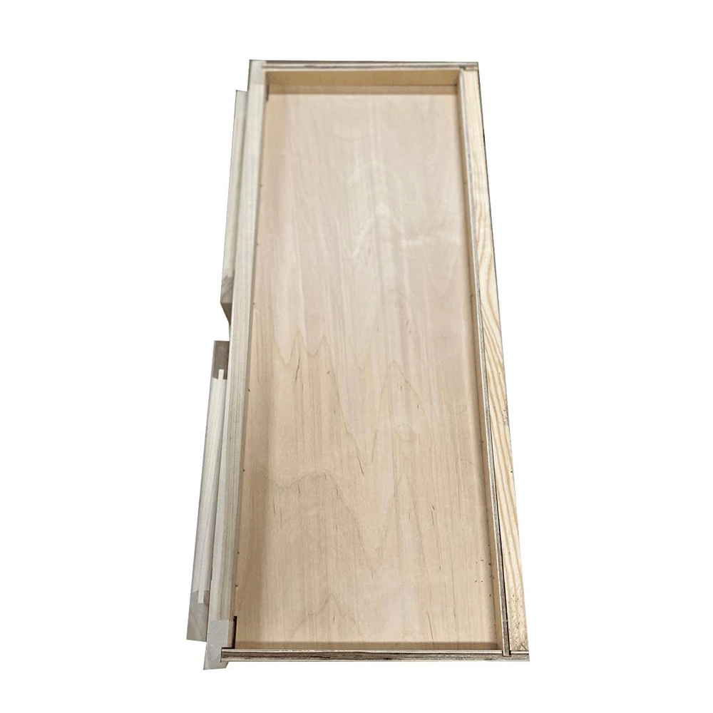 Kitchen Wall Cabinet | Unfinished Poplar | Shaker Style | 27x30x12 in.